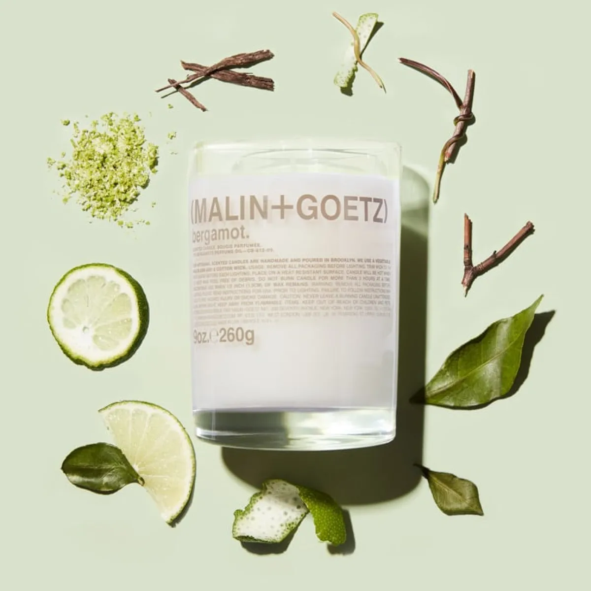 Voor Haar | Geurkaarsen | Perfume Lounge Bergamot - geurkaars