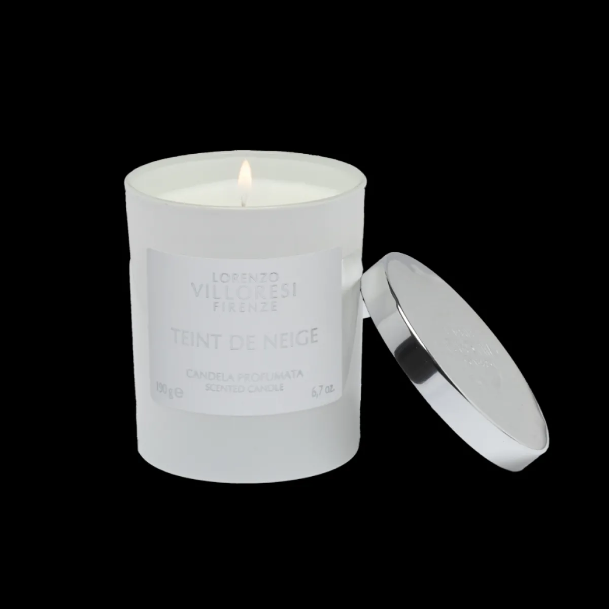 Voor Haar | Optimaal Genieten Van Geurkaarsen | Perfume Lounge Teint de Neige - geurkaars